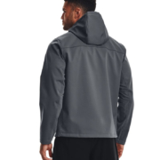 安德玛（UNDERARMOUR）秋冬Storm男子连帽训练运动外套1371587 灰色012 S