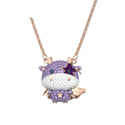plus会员：SWAROVSKI 施华洛世奇 LITTLE系列 多彩牛项链 5599162