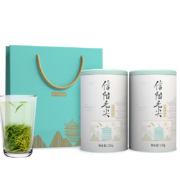 京东京造 信阳毛尖125g*2罐装  春茶绿茶茶叶 赠礼袋自饮佳品