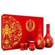 LANGJIU 郎酒 红花郎10 53%vol 酱香型白酒 500ml*2瓶 礼盒装