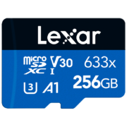 雷克沙（Lexar）TF（MicroSD）存储卡 switch手机内存卡 C10 U3 V30 4K 256G TF卡 A1性能 高速存储