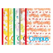 国誉（KOKUYO）水果笔记本子Campus限定款8mm点线A5软面抄B5无线装订笔记本大学生记事本 A5水果图案 5本装
