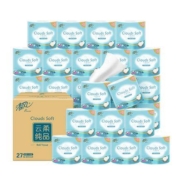 88VIP：清风 云柔纯品系列 卷纸 4层110g27卷*3件