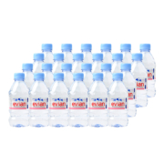 依云（evian）法国原装进口 天然矿泉水 330ml*24瓶(软瓶)饮用水 新老包装随机发货 (简装版)