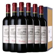 法国 拉菲（LAFITE）尚品波尔多干红葡萄酒 750ml*6瓶 整箱装