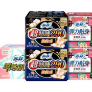 PLUS会员：苏菲 卫生巾夜用日用组合套装 68片