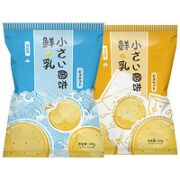优佳 日式牛奶小圆饼 100g*5袋
