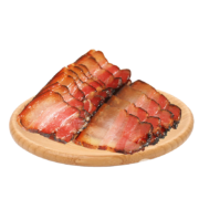 京东特价app：陇原情 四川正宗烟熏老腊肉 250g偏肥五花肉