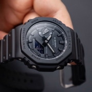 卡西欧(CASIO)男表g-shock运动手表学生多功能电子表防震防水双显夜光潮流女表时尚八角腕表 农家橡树GA-2100-1A1