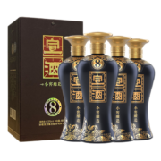 宣酒8 小窖酿造 绵柔型白酒 40.9度 480ml*4瓶 整箱装（内含2个礼品袋）