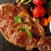 当顿庄园 国产整切牛排1500g 原肉腌制西冷眼肉家庭套餐手工牛扒150g*10片装 整切西冷5片+眼肉5片