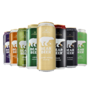 豪铂熊（BearBeer）小麦拉格黑啤高度啤酒混合装500ml*12听 礼盒装  德国原装进口 随机口味