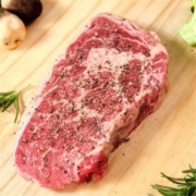 88VIP：农夫好牛 原肉整切 微腌西冷牛排礼盒1000g/盒+澳士岛 原味脆皮火山石 烤肠500g*2件