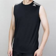 限尺码S：adidas 阿迪达斯 男款运动背心 F84546-3