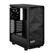 分形工艺（Fractal Design）Meshify 2 Compact（M2C）黑色（浅色钢化玻璃/短身高效/低噪风扇/支持360水冷）