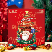 【甘滋罗】圣诞节巧克力礼盒装310g