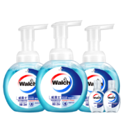 威露士泡沫抑菌洗手液225ml*3+免洗20ml*2 有效抑菌99.9% 保护你和你的家人