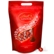 国内500g售价136.8元！Lindt 瑞士莲 Lindor系列 牛奶夹心巧克力球 2KG装（约160颗） 含税到手￥323