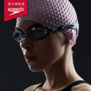 Speedo/速比涛 成人泳镜Edge日本进口精工游泳镜高清防水防雾游泳装备男女护目镜 黑色/透明 均码 8120048913