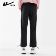 回力 休闲裤男 宽松系带 黑色款21L