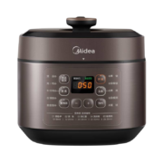 美的（Midea） 电压力锅高压锅 家用智能 电高压锅锅电饭煲5L双胆高压锅高压煮汤锅 巧鲜阀排气丨MY-50M5-206