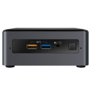 英特尔（Intel） NUC7CJYH迷你NUC智能电脑/mini主机PC/家用办公客厅HTPC电脑 准系统（不含内存/硬盘）