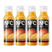 农夫山泉 NFC果汁（冷藏型）100%鲜榨芒果混合汁 300ml*4瓶