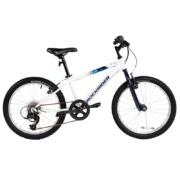 PLUS会员：DECATHLON 迪卡侬 儿童山地自行车 8733694 白色 20英寸 6速