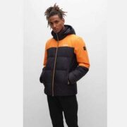 BOSS Hugo Boss 雨果·博斯 J_hamar 男士防泼水连帽羽绒服50476274