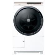 日立 HITACHI 10公斤日本原装进口变频洗烘一体洗衣机BD-SV100KC 香槟金色