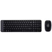 logitech 罗技 MK220 无线键鼠套装 黑色
