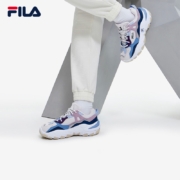 FILA 斐乐跑步鞋男鞋女鞋情侣鞋2022年秋季新款掠夺者 2休闲鞋慢跑运动鞋 【女款】雨雾灰/蓝-NA 38