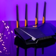 华硕（ASUS） TUF GAMING 小旋风博通四核3000全千兆电竞游戏路由器/2.5G接口/ WiFi6/三端游戏加速/PS5网络加速路由器
