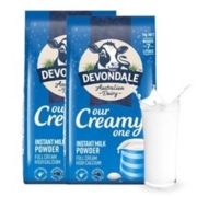 DEVONDALE 德运 全脂高钙奶粉 1kg*2
