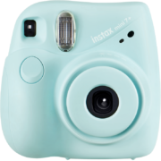 富士instax立拍立得 一次成像相机 mini7+（mini7c/s升级款）蓝