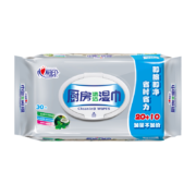 心相印厨房纸 厨房湿巾 带盖抽取 去污一片就够 30片装