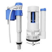 海立（haili）SJ02+SJ20蓝 通用马桶水箱配件套装 老式抽水坐便器浮球漂上下水器 进水排水冲出水阀内部零件