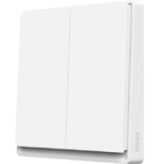 Aqara 智能墙壁开关E1 接入米家App小爱同学语音控制 远程控制 遥控开关(ZigBee3.0 单火双键)
