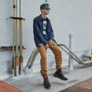 Timberland添柏岚男鞋秋冬运动户外拉链舒适透气迈步鞋|A2GZV A2GZVW/黑色 41