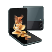 三星 SAMSUNG Galaxy Z Flip3 5G 折叠屏 双模5G手机 8GB+256GB绿 夏夜森林
