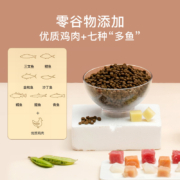 【U先】网易严选全价猫粮3.0试吃装120克*2袋 营养全期无谷全价粮