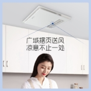 奥普(AUPU)凉霸F130智能遥控凉霸厨房 负离子吹风扇 吹风可调