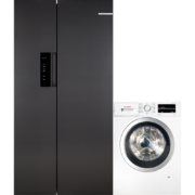 双11预售、PLUS会员：BOSCH 博世 50A97TI+282602 502L冰箱+10公斤滚筒洗衣机 冰洗套装