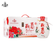 塔牌 绍兴黄酒 锦丽春 十年陈 半干型黄酒 428ml*6瓶 整箱装