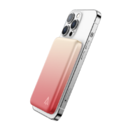 Anker安克 Magsafe磁吸无线充电宝5000毫安时PD快充超轻薄移动电源iPhone苹果13/12/max/pro/11 粉色