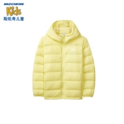 Skechers斯凯奇儿童三防羽绒服2022新品男童女童外套石墨烯蓄热保暖中大童冬装L422K138 公主蓝/007G/石墨烯升级款 150cm