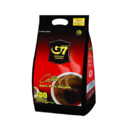 G7 COFFEE 中原咖啡 G7 纯黑速溶咖啡 2g*100条  *4件