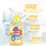 花王（KAO）进口魔术灵浴室清洁剂 纱窗门窗瓷砖玻璃清洁剂 清洁泡泡去污防霉除菌去水垢水 柠檬香500ml