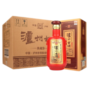 泸州老窖 泸州古酒典藏9 浓香型白酒 52度500ml 6瓶整箱装(内含礼品袋) 两瓶装