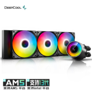 九州风神（DEEPCOOL） 堡垒360 CPU水冷散热器 幻彩版（支持AM5/3个ARGB风扇/一体式水冷/标配硅脂）